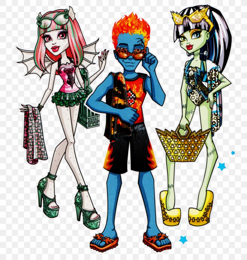Monster High Frankie Stein Frankenstein Doll Ghoul, PNG, 872x915px, Monster High, Art, Barbie, Bratz, Cartoon Download Free