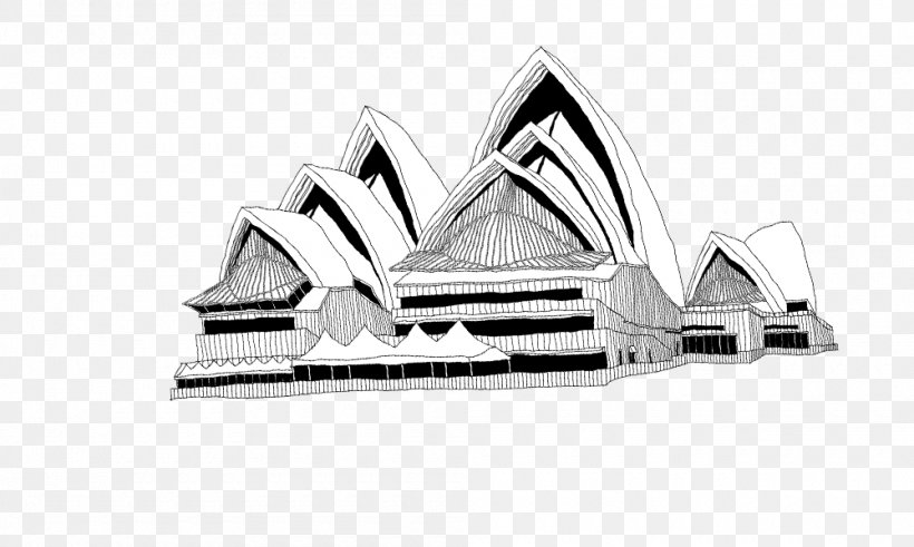 Sydney Opera House Stock Illustration Illustration, PNG, 1000x600px, Sydney Opera House, Architecture, Art, Automotive Design, Black And White Download Free