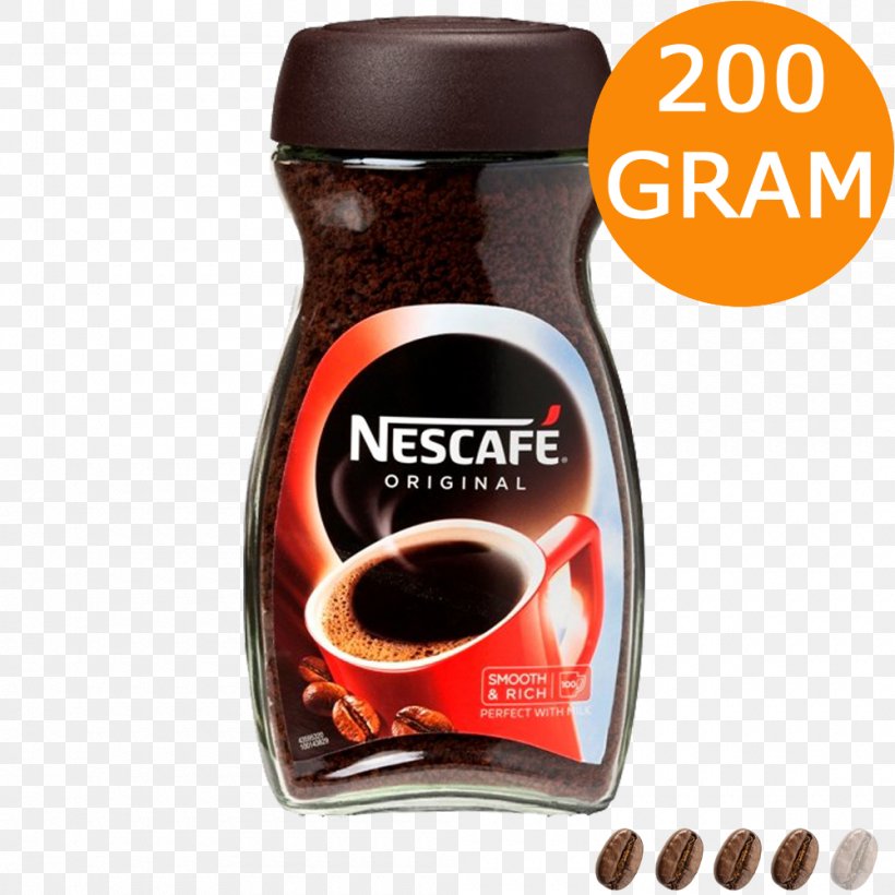Instant Coffee Nescafe Blend 43 Nescafé Latte, PNG, 1000x1000px, Instant Coffee, Caffeine, Chocolate Spread, Coffee, Coffee Bean Download Free