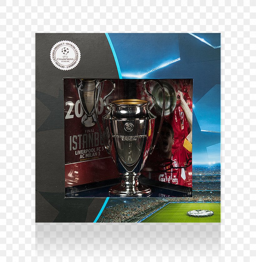 2005 UEFA Champions League Final Liverpool F.C. 2007–08 UEFA Champions League Manchester United F.C. Real Madrid C.F., PNG, 870x890px, Liverpool Fc, Brand, Cristiano Ronaldo, Gareth Bale, Glass Download Free