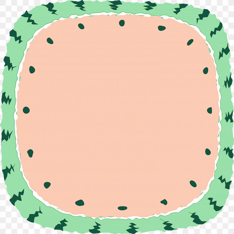 Green Plate Dishware Tableware Circle, PNG, 3000x2994px, Square Frame, Circle, Dishware, Green, Oval Download Free