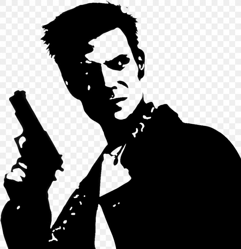 Max Payne 2: The Fall Of Max Payne Max Payne 3 PlayStation 2 Video Game, PNG, 1032x1068px, Max Payne, Action Game, Art, Black And White, Bullet Time Download Free