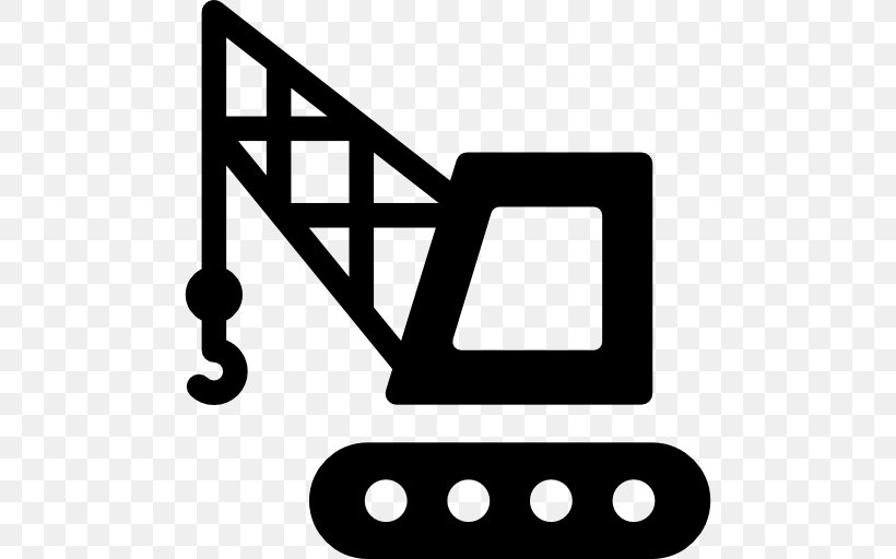 Crane Transport Clip Art, PNG, 512x512px, Crane, Architectural Engineering, Area, Black, Black And White Download Free