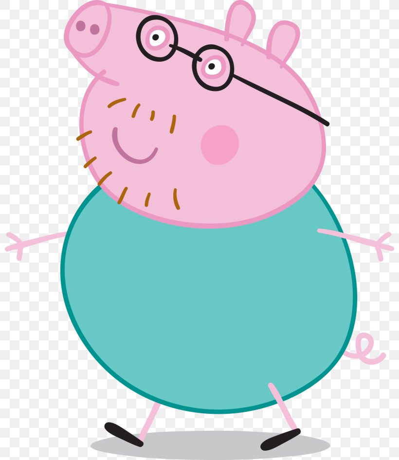 Daddy Pig Television Show Mummy Pig Father, PNG, 800x946px, Daddy Pig, Artwork, Cartoon, Child, Father Download Free