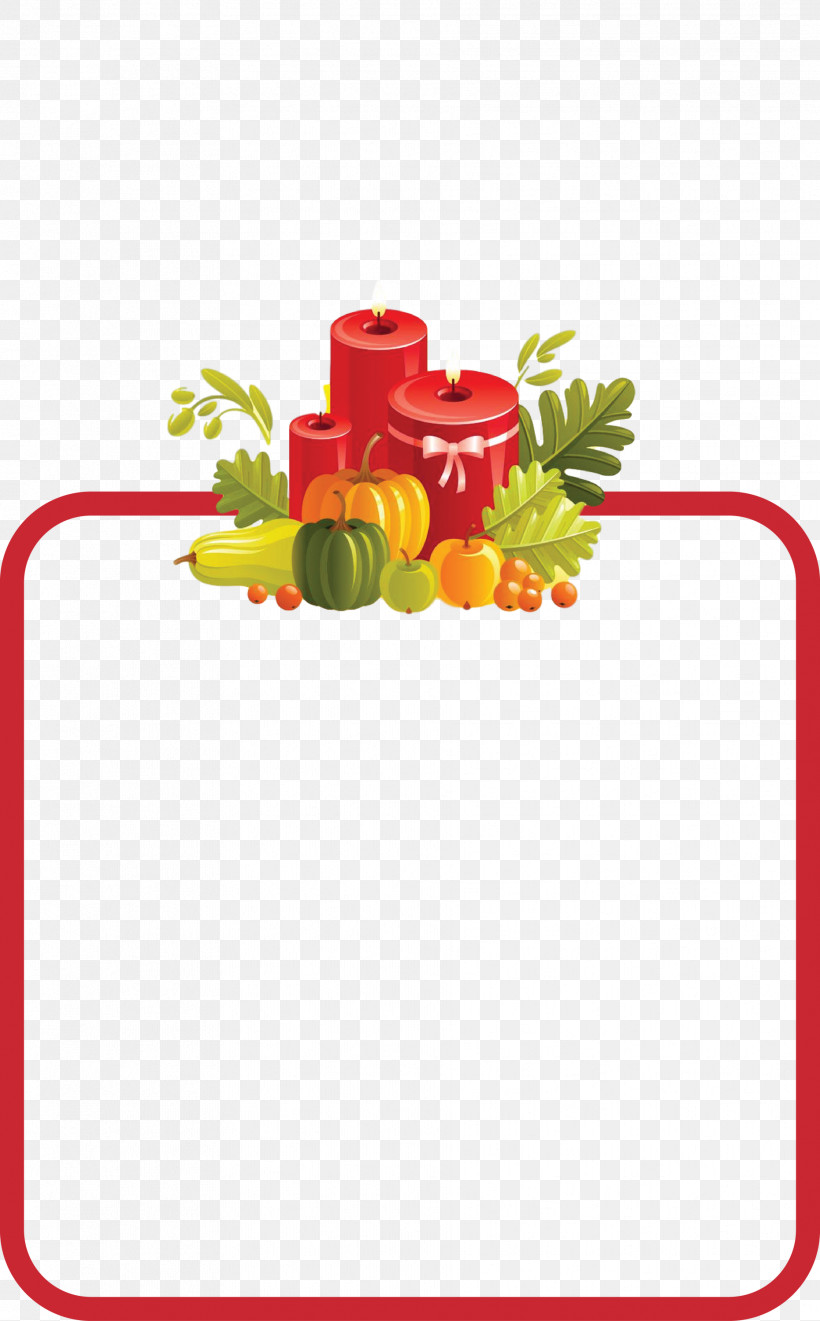 Thanksgiving Frame Fall Frame Autumn Frame, PNG, 1861x3000px, Thanksgiving Frame, Autumn Frame, Bell Pepper, Chili Con Carne, Chili Pepper Download Free