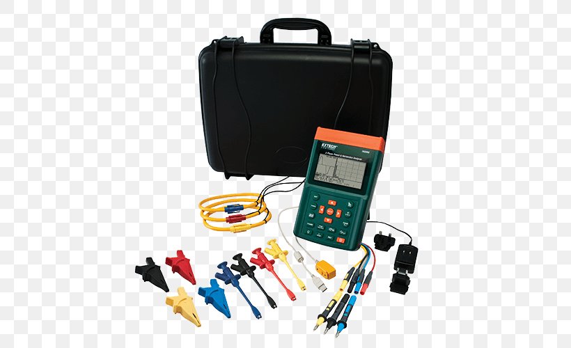 Extech Instruments Three-phase Electric Power Harmonics Current Clamp Electric Power Quality, PNG, 538x500px, Extech Instruments, Analyser, Current Clamp, Electric Power, Electric Power Quality Download Free
