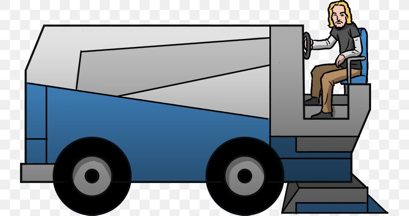 Ice Resurfacer Cartoon Drawing Clip Art, PNG, 739x433px, Ice Resurfacer, Automotive Design, Brand, Car, Cartoon Download Free