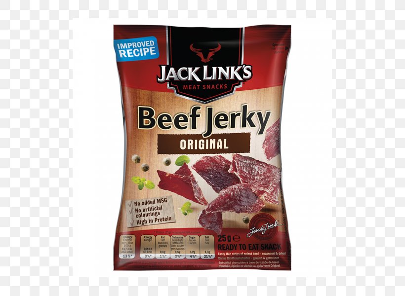 Jack Link's Beef Jerky Dried Meat, PNG, 525x600px, Jerky, Animal Source Foods, Beef, Beef Jerky, Bifi Download Free