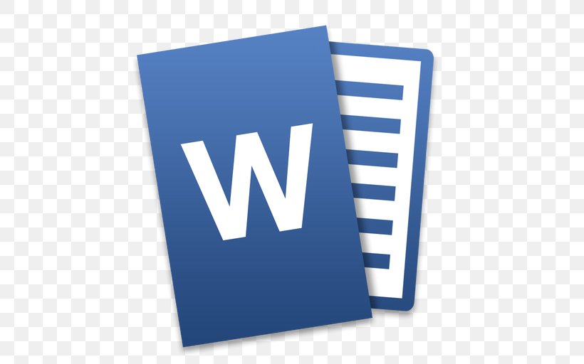 Microsoft Word Microsoft Office 2016 Microsoft Office 365, PNG, 512x512px, Microsoft Word, Blue, Brand, Computer Software, Document Download Free