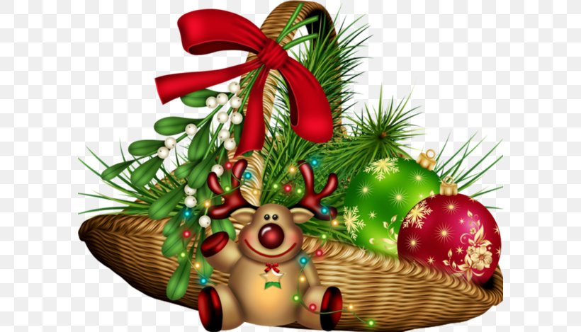 Christmas Ornament Christmas Gift, PNG, 600x469px, Christmas Ornament, Babs, Basket, Birthday, Christmas Download Free