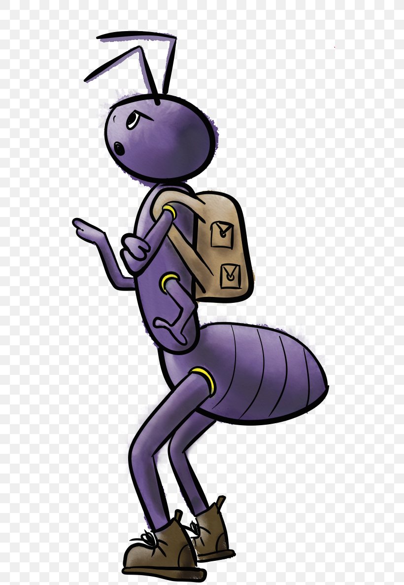 Clip Art Illustration Cartoon Character Purple, PNG, 540x1186px, Cartoon, Arm, Art, Artwork, Character Download Free