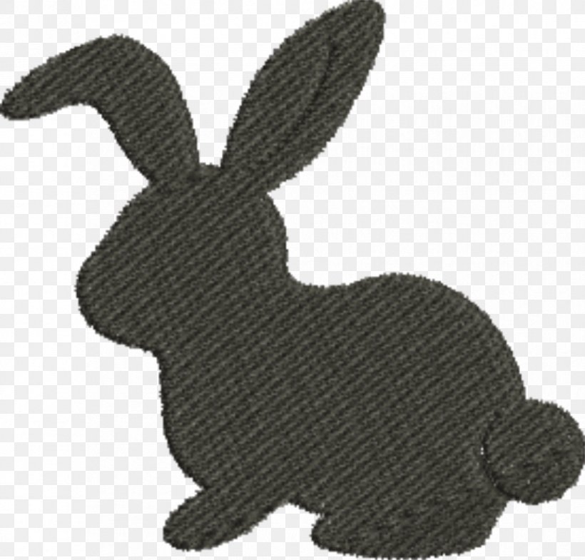Hare Domestic Rabbit Silhouette Papercutting, PNG, 865x829px, Hare, Animal, Black, Domestic Rabbit, Embroidery Download Free