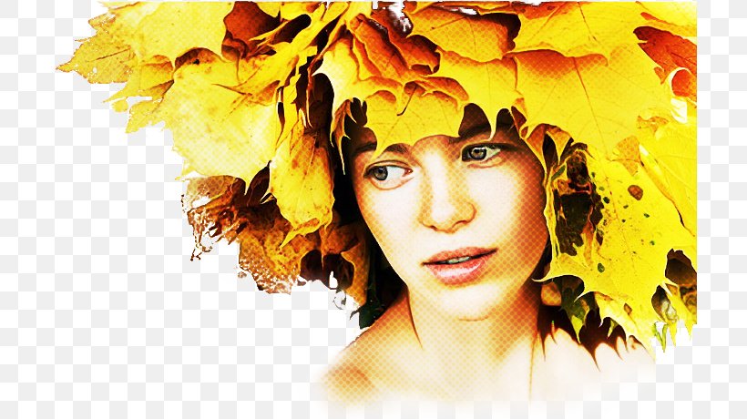 Orange, PNG, 710x460px, Face, Autumn, Beauty, Leaf, Orange Download Free