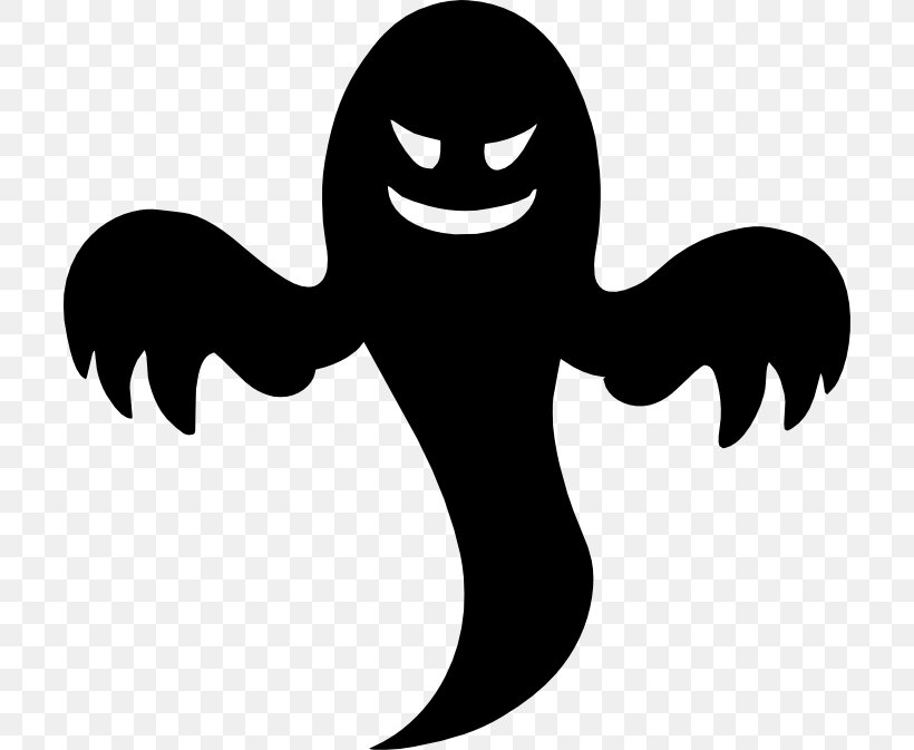 Silhouette Ghost Clip Art, PNG, 706x673px, Silhouette, Black, Black And White, Drawing, Fictional Character Download Free