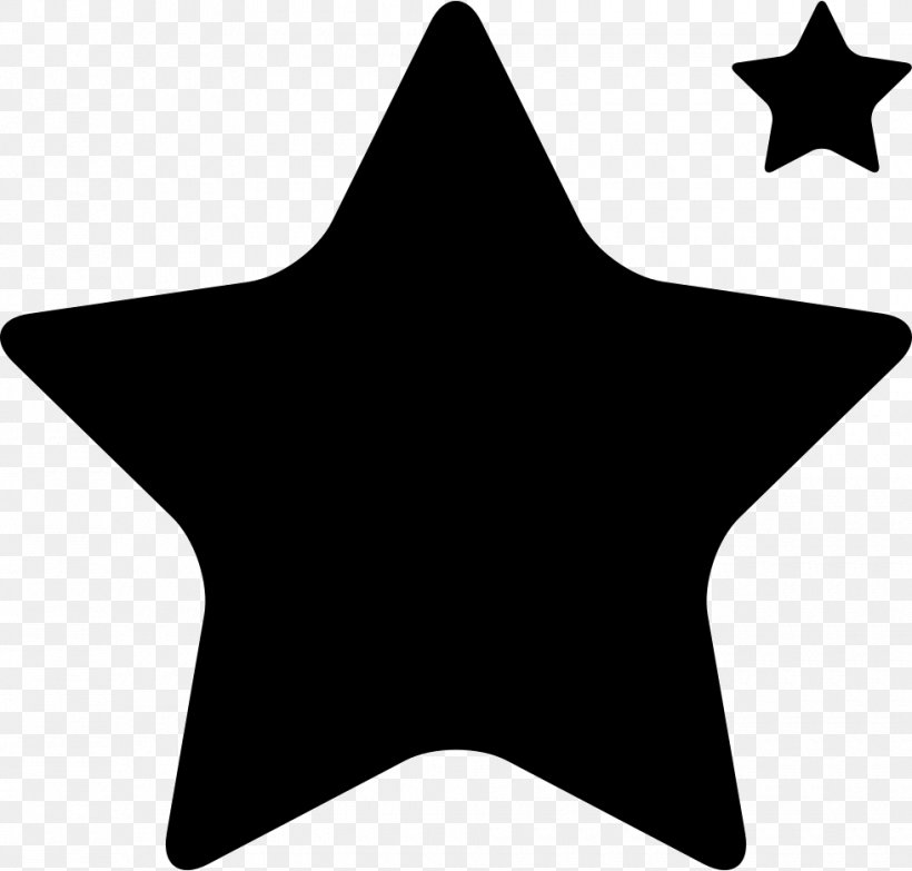 Star Shape Clip Art, PNG, 980x936px, Star, Black, Black And White, Point, Shape Download Free
