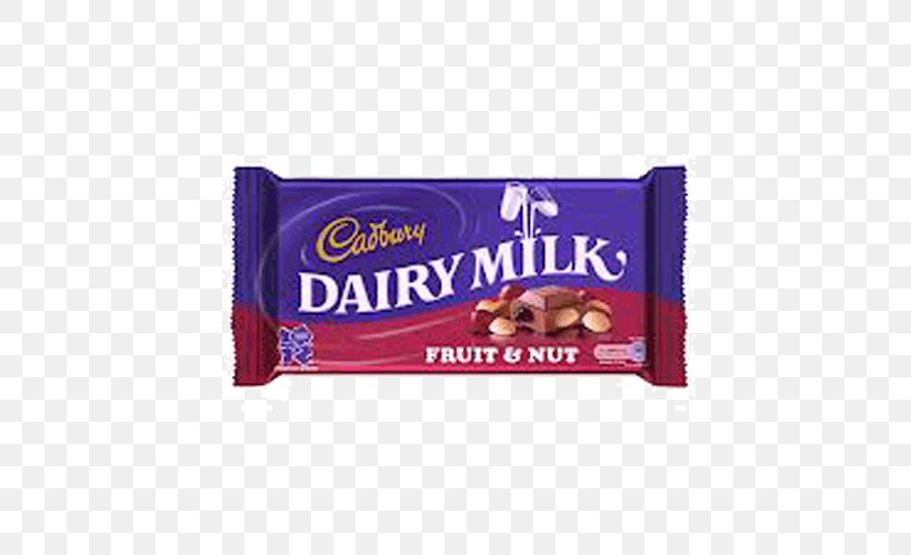 Chocolate Bar Ferrero Rocher Cadbury Dairy Milk Fruit & Nut, PNG, 500x500px, Chocolate Bar, Biscuit, Cadbury, Cadbury Dairy Milk, Cadbury Dairy Milk Fruit Nut Download Free