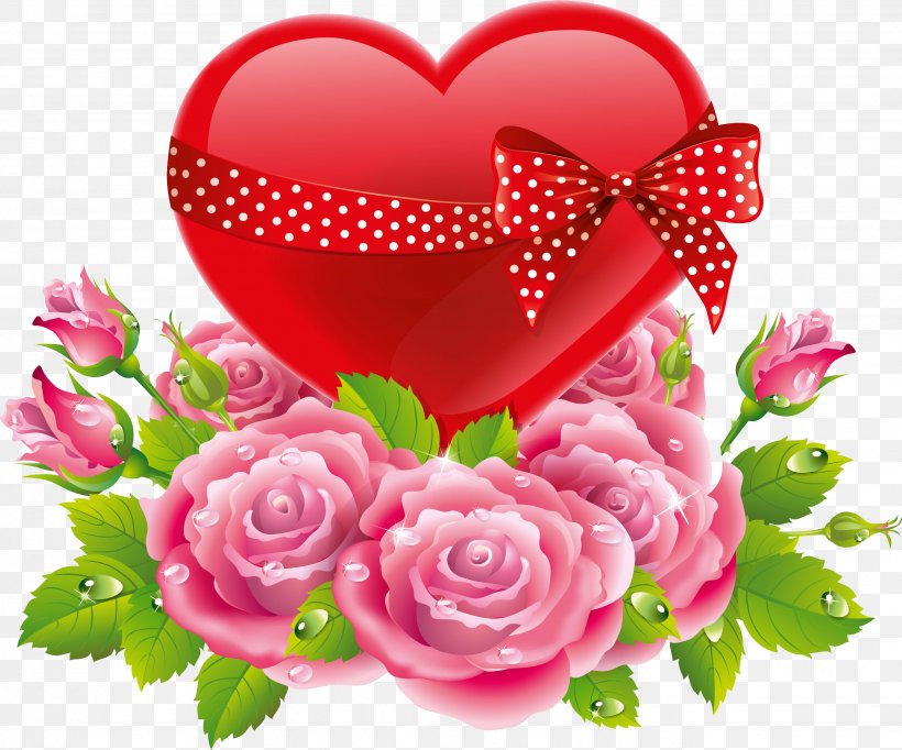Heart Flower Love Rose Valentine's Day, PNG, 2676x2227px, Heart, Cut Flowers, Floral Design, Floristry, Flower Download Free