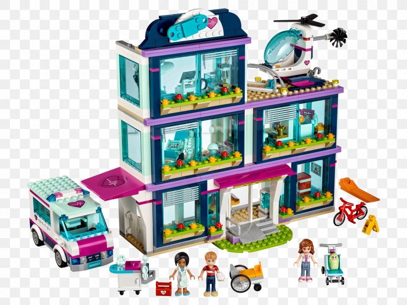 LEGO 41318 Friends Heartlake Hospital Amazon.com Hamleys Toy, PNG, 2400x1800px, Amazoncom, Construction Set, Hamleys, Lego, Lego Company Corporate Office Download Free