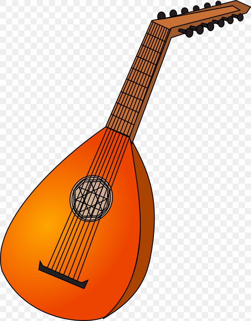 Lute Musical Instruments Clip Art, PNG, 1500x1920px, Watercolor, Cartoon, Flower, Frame, Heart Download Free