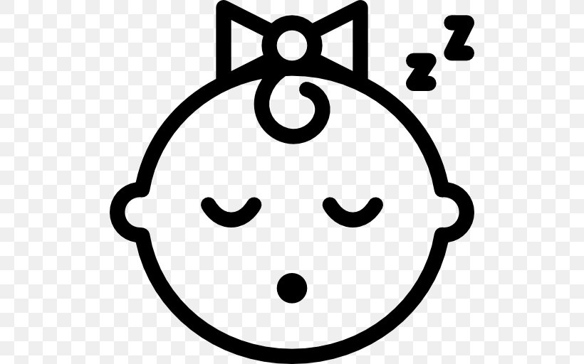 Baby Sleep Solutions Child Infant Clip Art, PNG, 512x512px, Child, Area, Black And White, Childhood, Dream Download Free