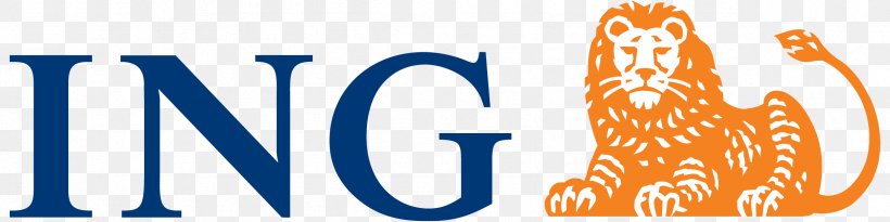 ING Group Logo Bank Business Organization, PNG, 2394x600px, Ing Group, Bank, Blue, Brand, Business Download Free
