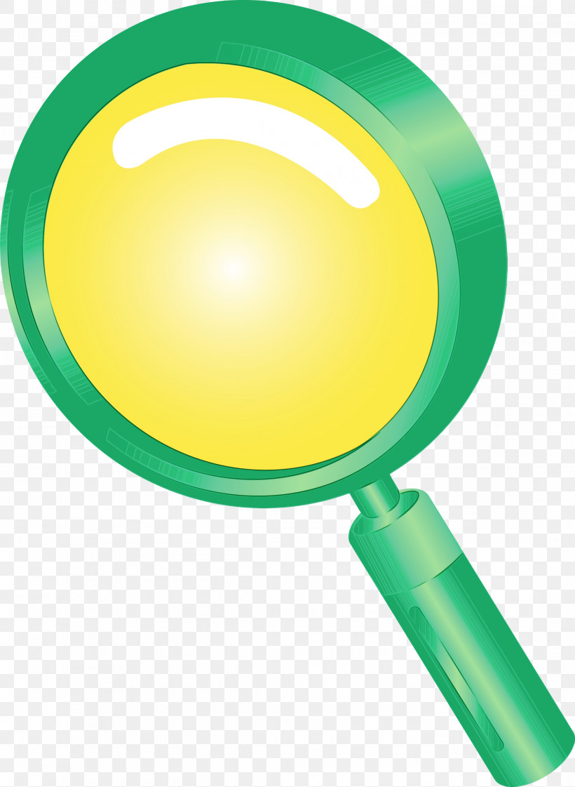 Yellow, PNG, 2193x3000px, Magnifying Glass, Magnifier, Paint, Watercolor, Wet Ink Download Free