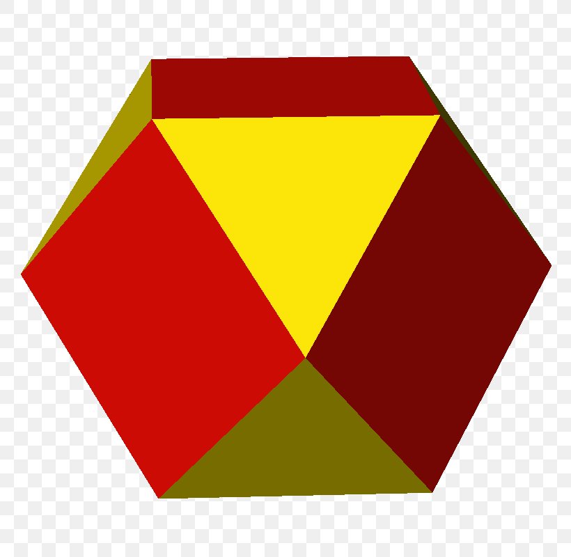 Cuboctahedron Polyhedron Truncation Triangle, PNG, 800x800px, Cuboctahedron, Archimedean Solid, Area, Cube, Face Download Free