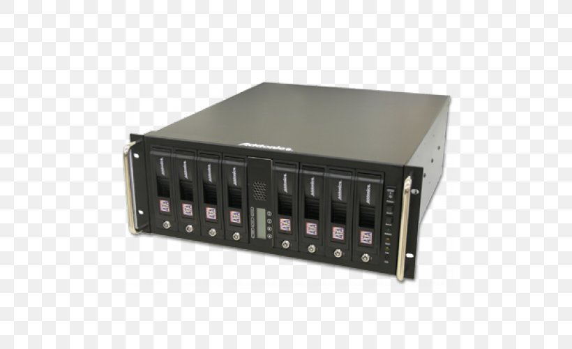 Disk Array ISCSI 19-inch Rack Network Storage Systems Rack Unit, PNG, 500x500px, 19inch Rack, Disk Array, Electrical Connector, Electrical Enclosure, Electronic Component Download Free