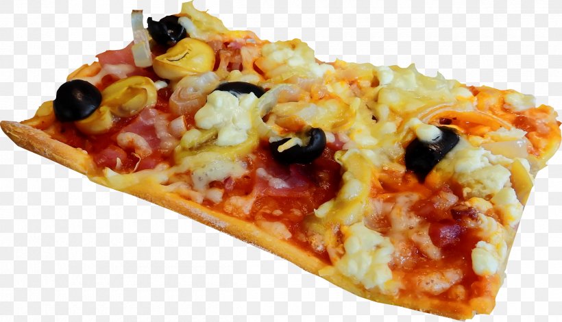 Sicilian Pizza Italian Cuisine Junk Food Take-out, PNG, 2400x1378px, Pizza, American Food, California Style Pizza, Californiastyle Pizza, Cuisine Download Free