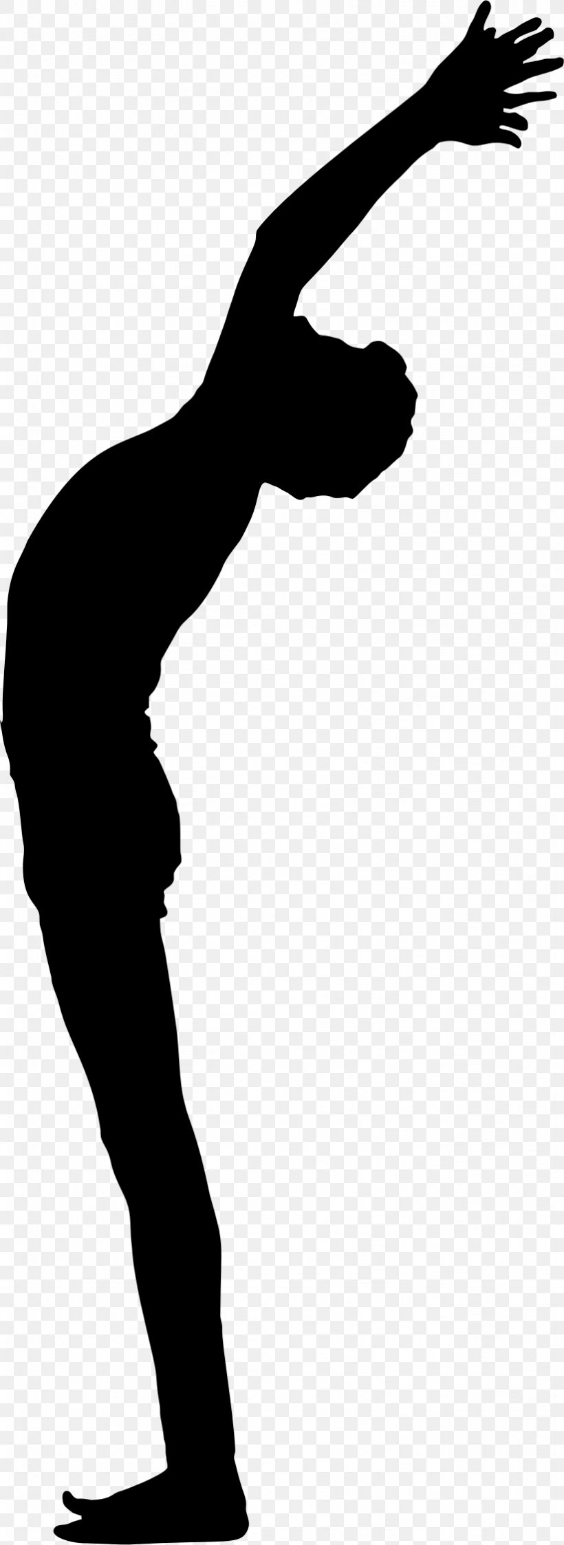 Yoga Silhouette Clip Art, PNG, 822x2252px, Yoga, Area, Arm, Black And White, Drawing Download Free