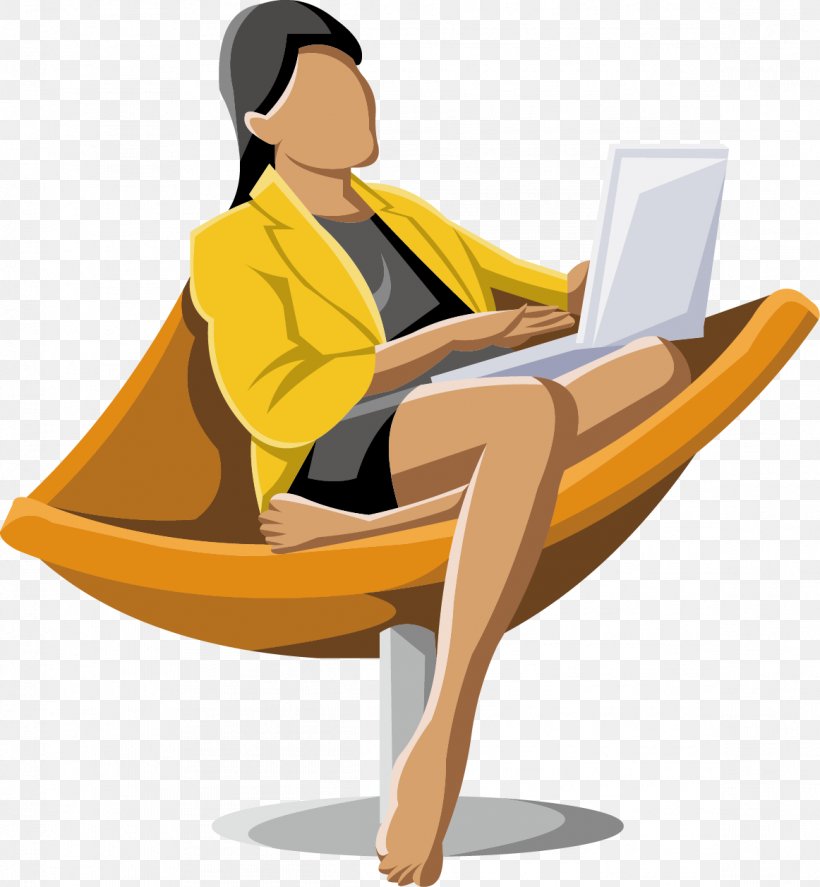 Cartoon Design Image Illustration, PNG, 1162x1257px, Cartoon, Chair, Computer, Couch, Designer Download Free