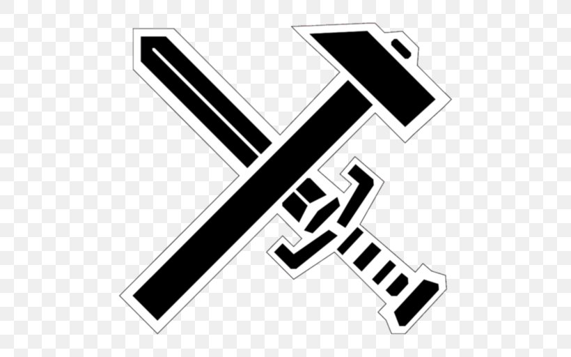 Hammer Sword Tool Strasserism Wikia, PNG, 512x512px, Hammer, Black, Black And White, Brand, Hammer And Sickle Download Free