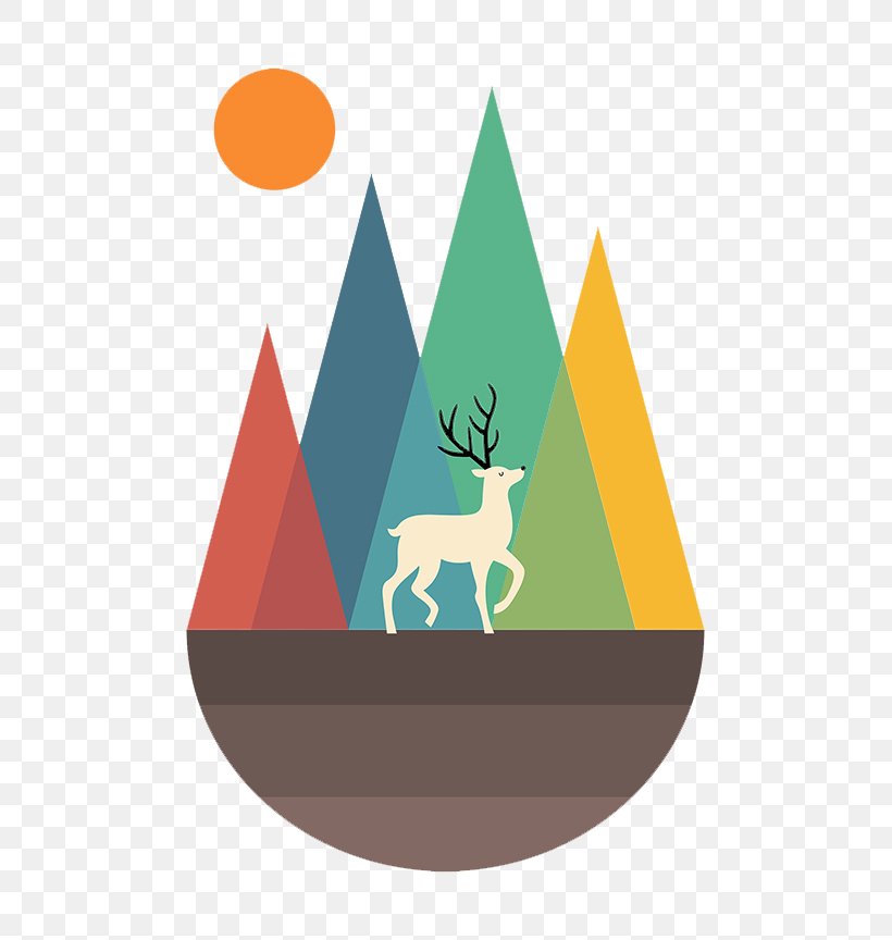 Illustration, PNG, 691x864px, Antelope, Computer, Logo, Party Hat, Resource Download Free