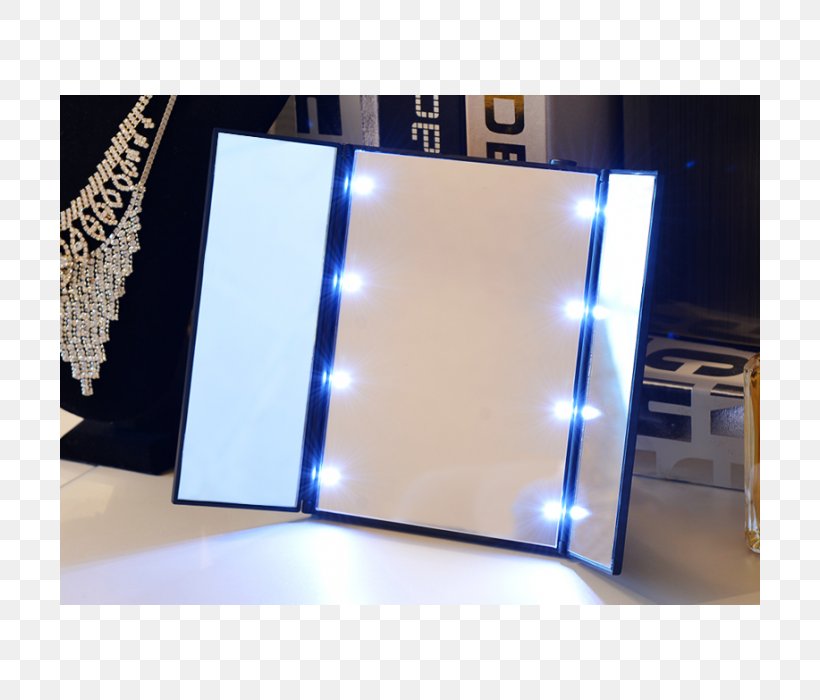Light-emitting Diode Mirror LED Lamp Glass, PNG, 700x700px, Light, Bathroom, Cobalt Blue, Color, Compact Download Free