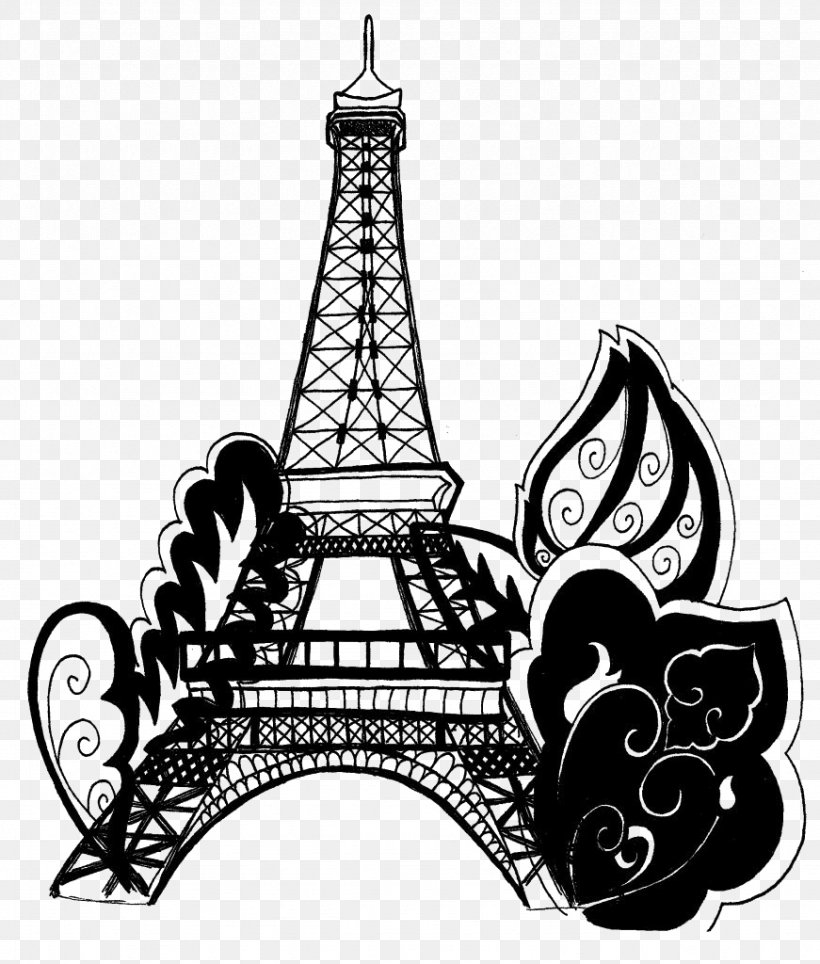 Book Black And White, PNG, 871x1024px, Eiffel Tower, Arch, Architecture, Black And White, Blackandwhite Download Free