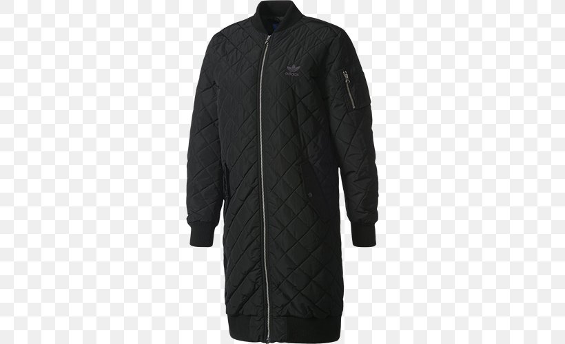 Coat Flight Jacket Adidas Outerwear, PNG, 500x500px, Coat, Active Shirt, Adidas, Black, Canada Goose Download Free