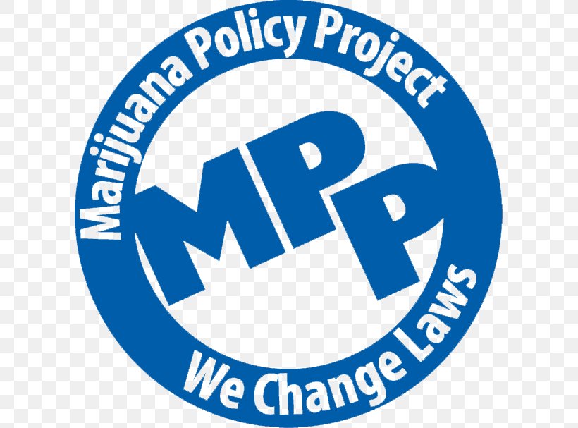 Logo Marijuana Policy Project Organization United States Cannabis, PNG, 607x607px, Logo, Area, Blue, Brand, Cannabis Download Free