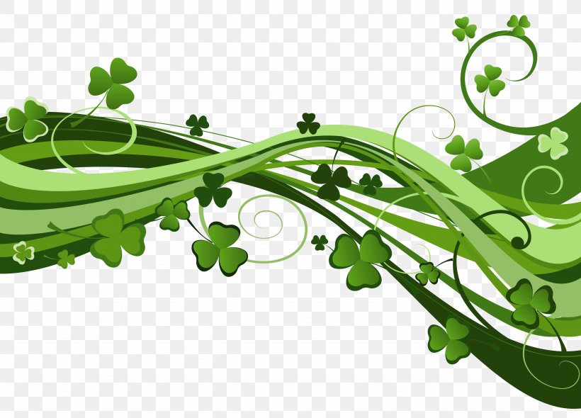 Saint Patricks Day Ireland Shamrock Clip Art, PNG, 4903x3528px, Saint Patricks Day, Clover, Flora, Grass, Green Download Free