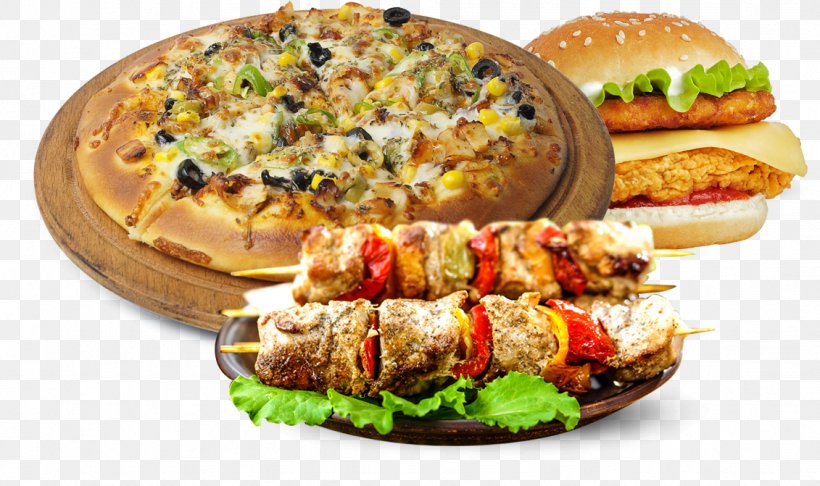 Take-out Fast Food Three Chef's Kebab Hamburger, PNG, 1131x671px, Takeout, American Food, Appetizer, Cuisine, Delivery Download Free