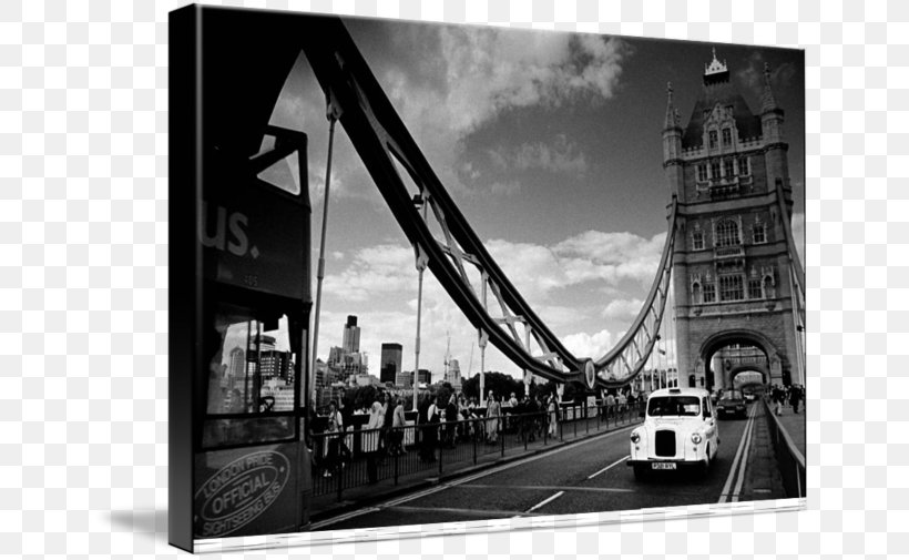 Tower Bridge Gallery Wrap Aldo Canvas, PNG, 650x505px, Tower Bridge, Aldo, Art, Black And White, Brand Download Free