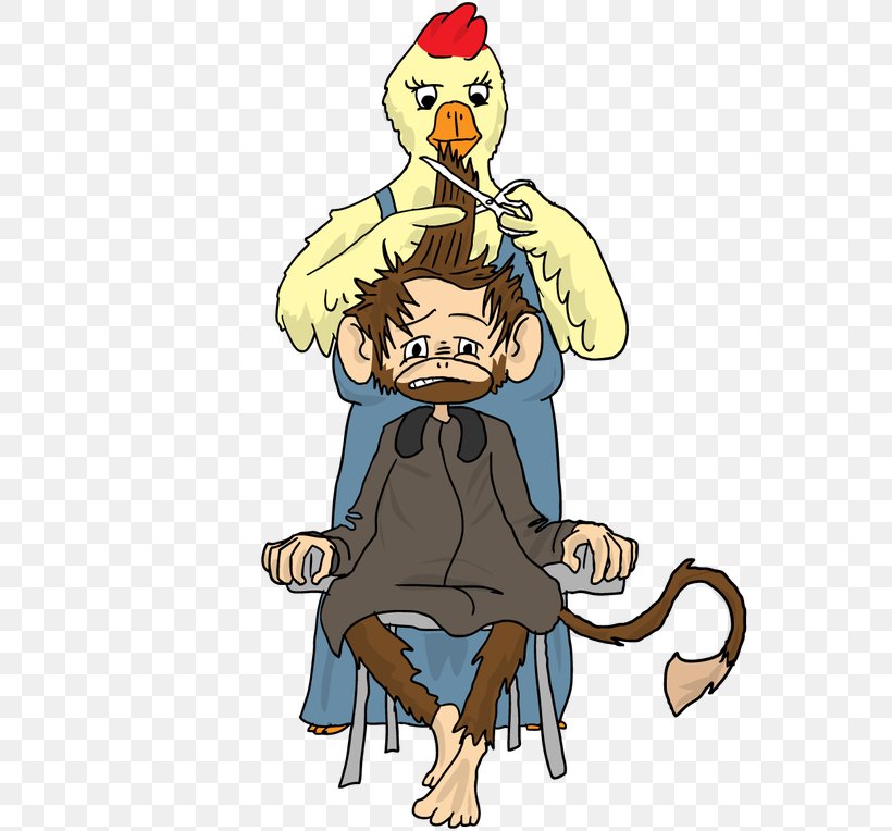 Chicken Cartoon Humour Headgear, PNG, 560x764px, Chicken, Art, Bandersnatch, Beak, Bird Download Free