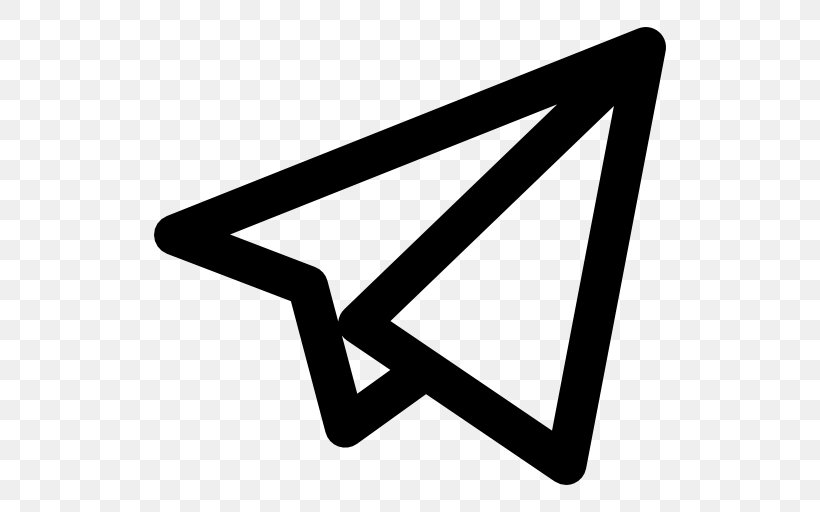 Logo Telegram, PNG, 512x512px, Logo, Area, Black, Black And White, Monochrome Download Free