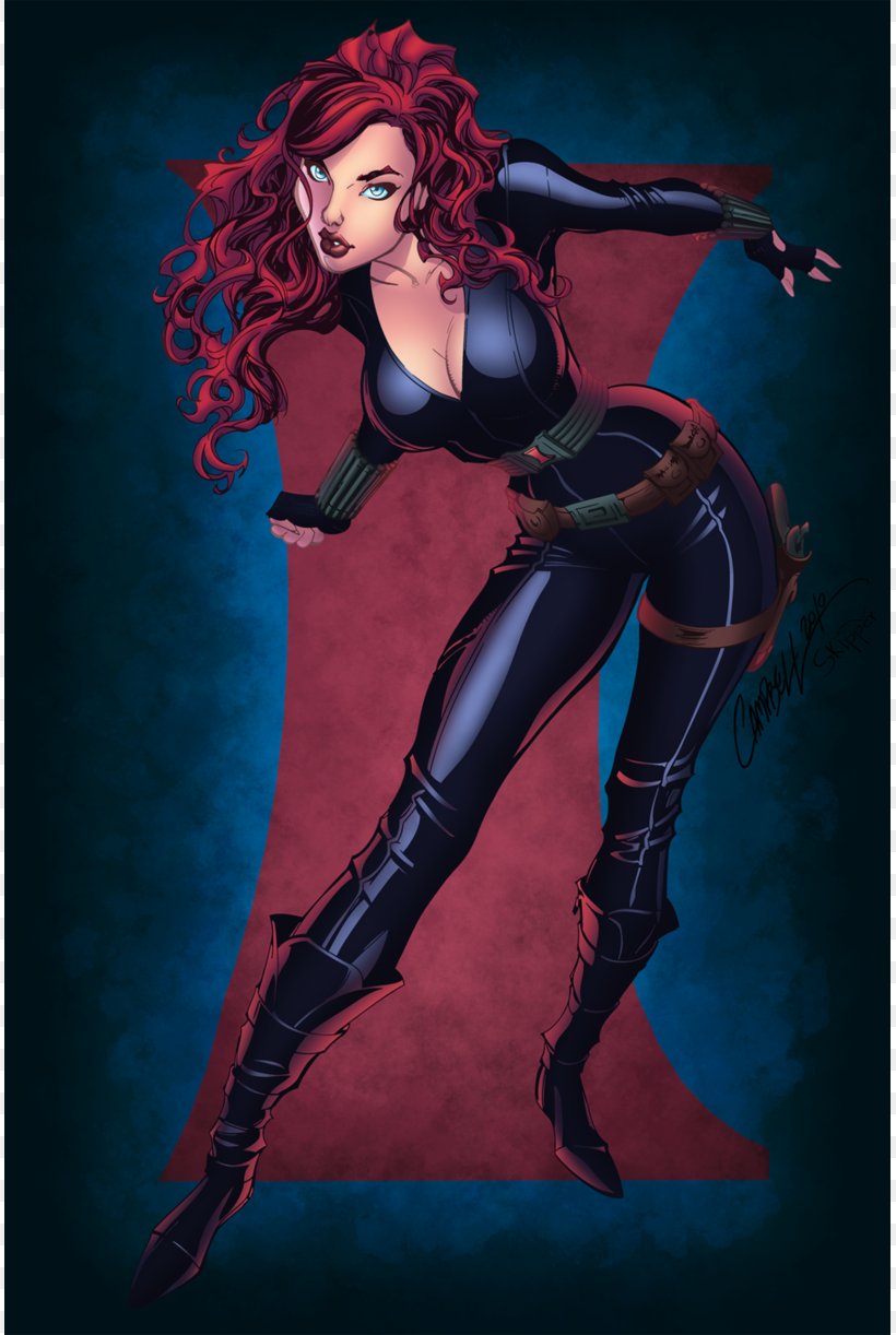 Black Widow DeviantArt Comic Book Comics, PNG, 811x1222px, Watercolor, Cartoon, Flower, Frame, Heart Download Free