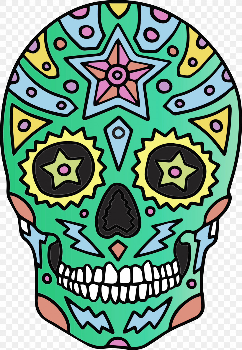 Calavera Day Of The Dead Drawing Blog Watercolor Painting, PNG, 2072x3000px, Skull, Blog, Calavera, Cinco De Mayo, Day Of The Dead Download Free