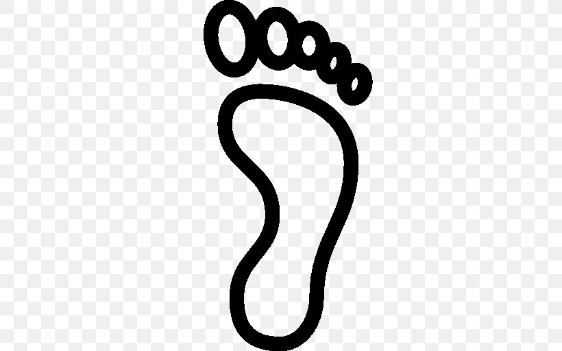Footprint Clip Art, PNG, 512x512px, Footprint, Black And White, Body Jewelry, Foot, Line Art Download Free