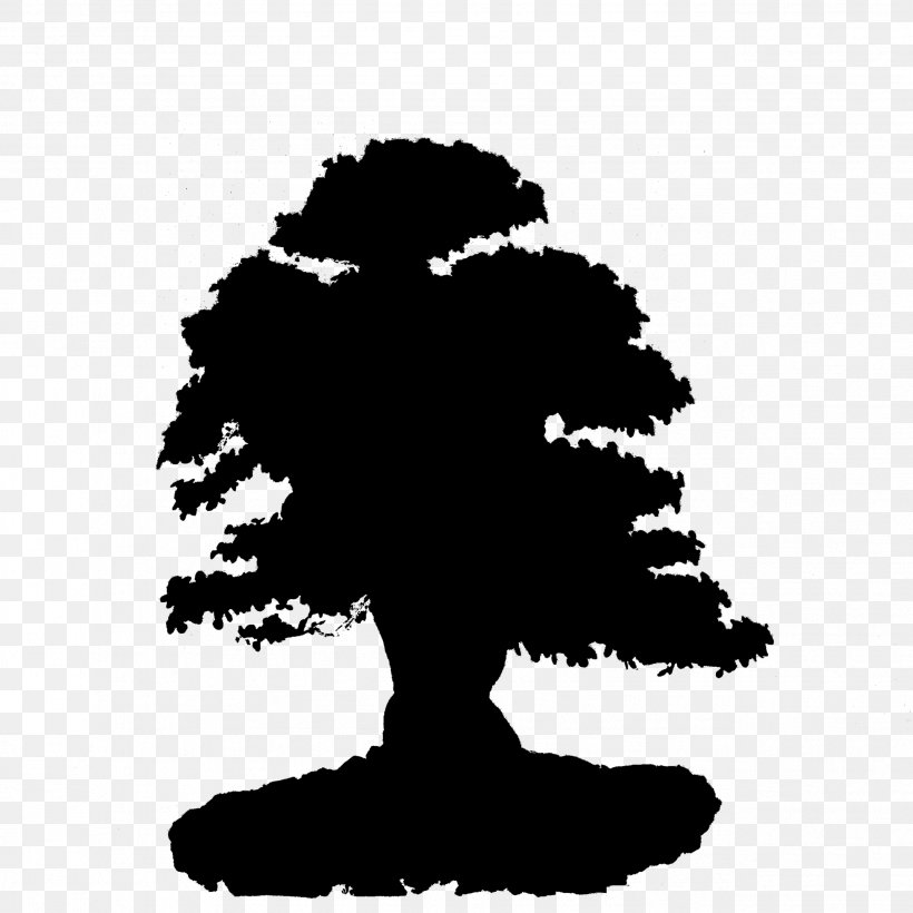 Tree Silhouette Font Leaf Sky, PNG, 2548x2548px, Tree, Black M, Blackandwhite, Houseplant, Leaf Download Free