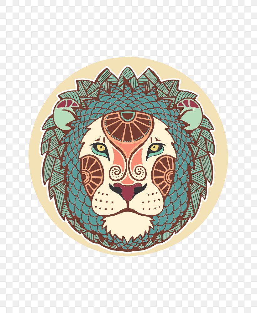 Lion Leo Astrological Sign Zodiac, PNG, 707x1000px, Lion, Aquarius, Astrological Sign, Astrology, Color Download Free