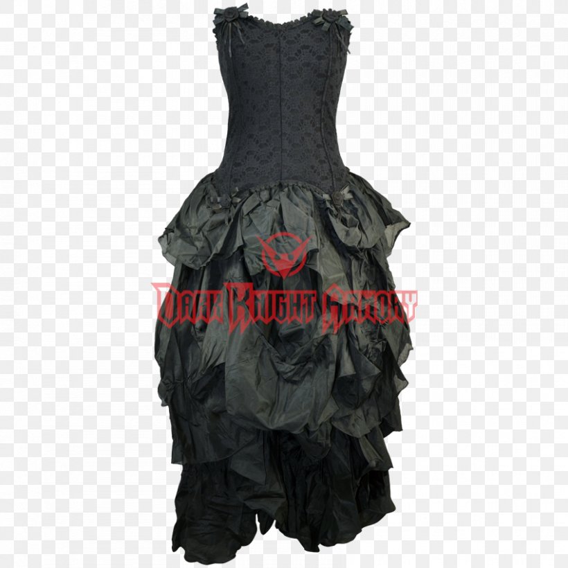 Dress Gown Gothic Fashion Corset Clothing, PNG, 850x850px, Dress, Ball Gown, Bodice, Cape, Clothing Download Free