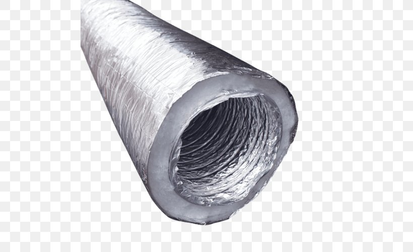 Duct Pipe Steel Material Central Heating, PNG, 500x500px, Duct, Air Conditioner, Air Conditioning, Aluminium, Business Download Free