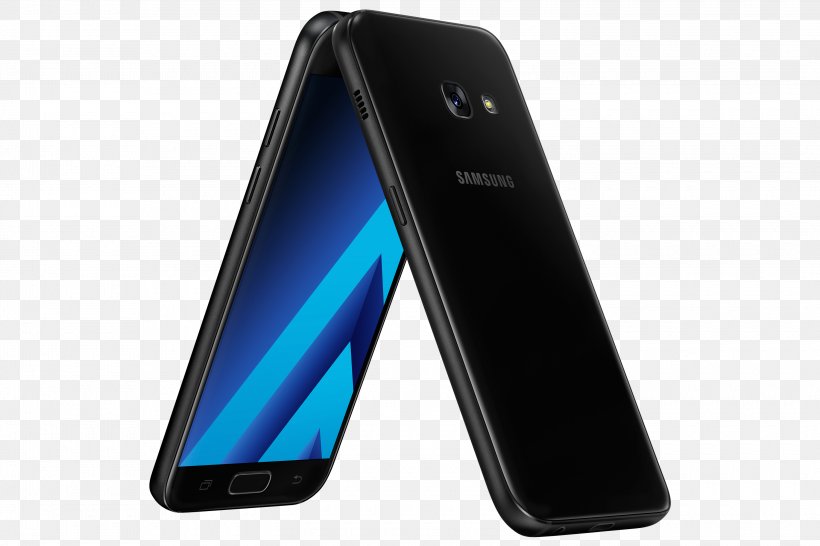 Samsung Galaxy A3 (2017) Samsung Galaxy A5 (2017) Samsung Galaxy A7 (2017) Samsung Galaxy A3 (2015), PNG, 3000x2000px, Samsung Galaxy A3 2017, Cellular Network, Communication Device, Dual Sim, Electric Blue Download Free